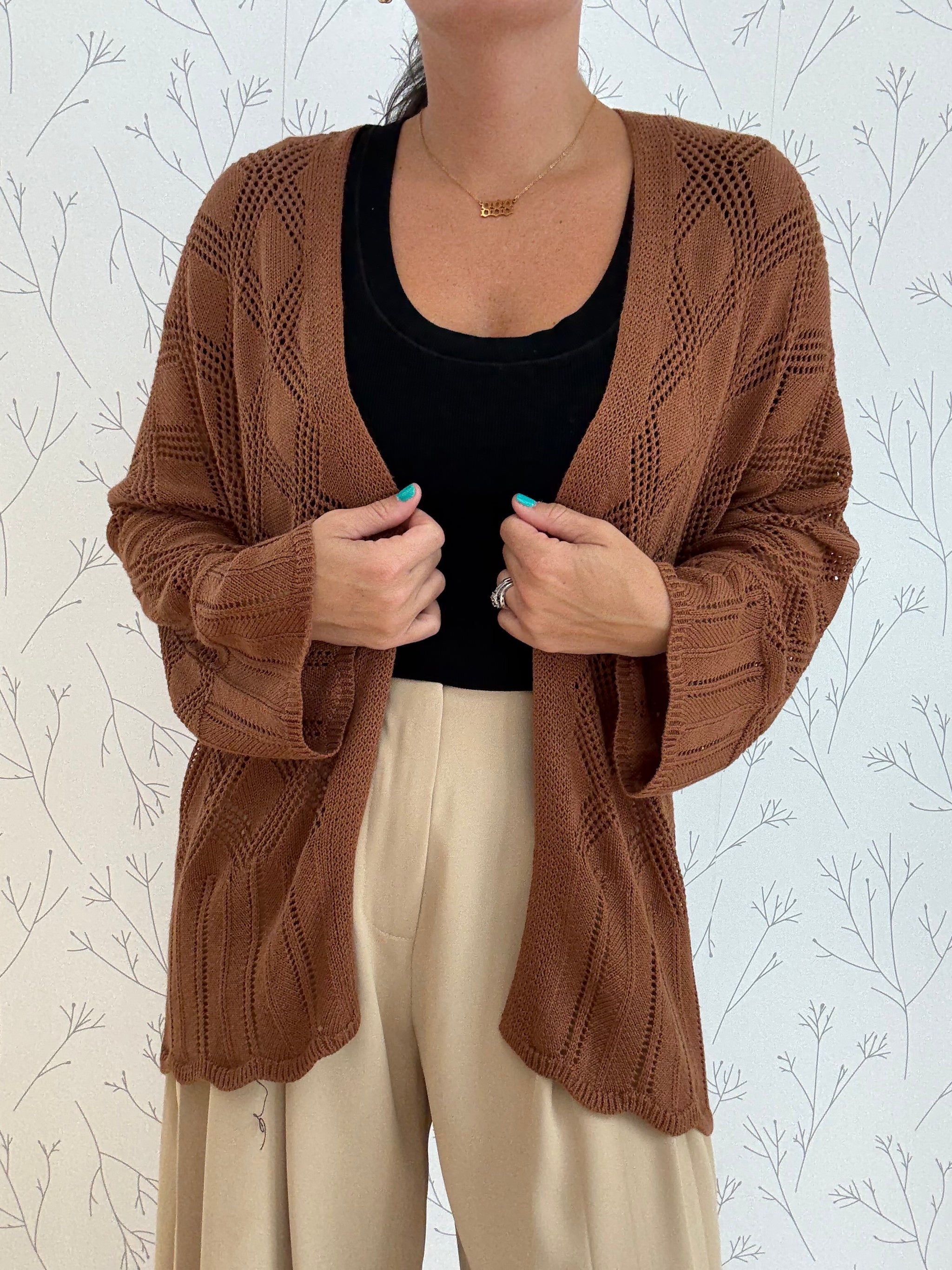 Scalloped Lessons Cardigan