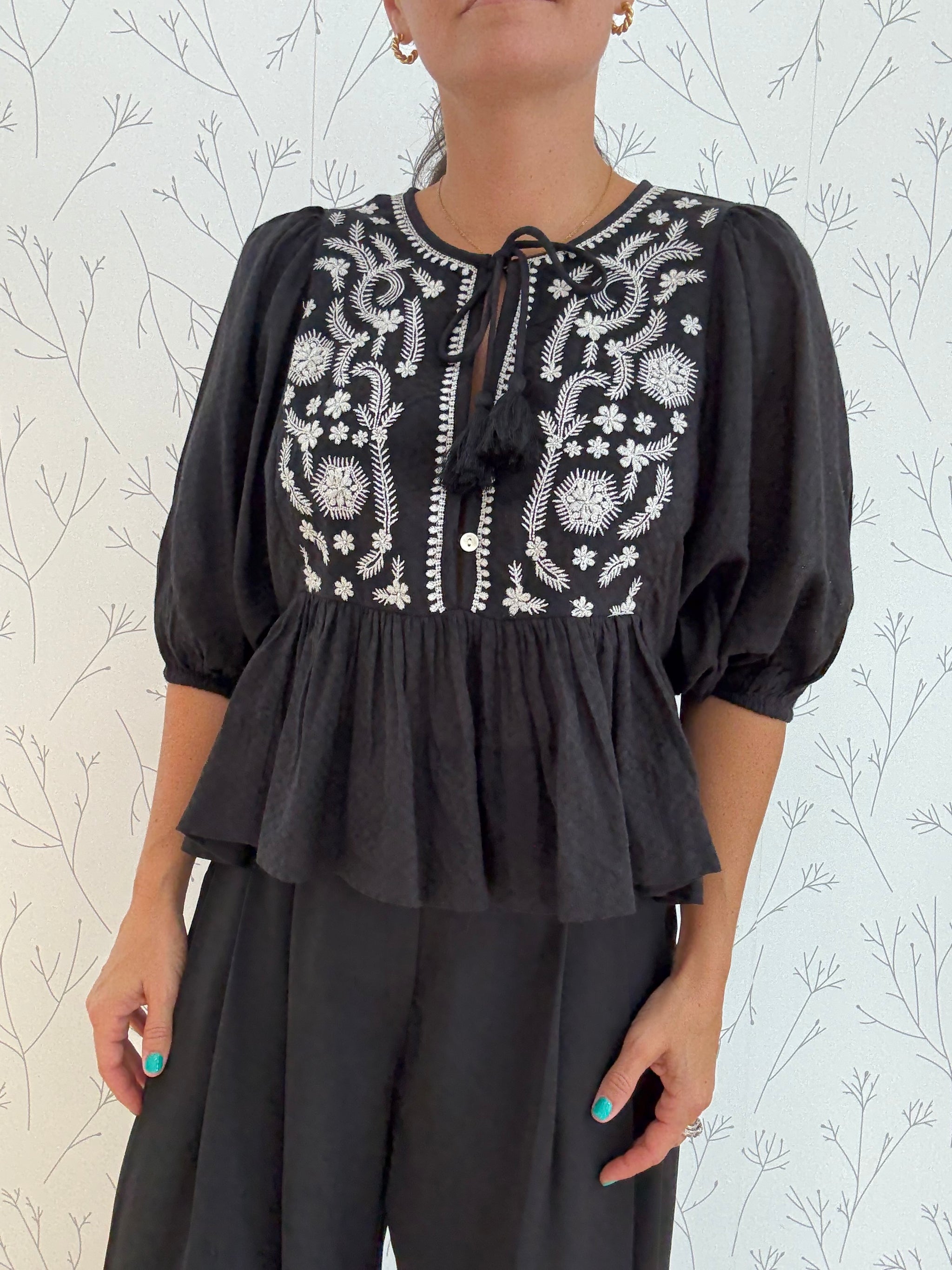 The Dainty Draft Top