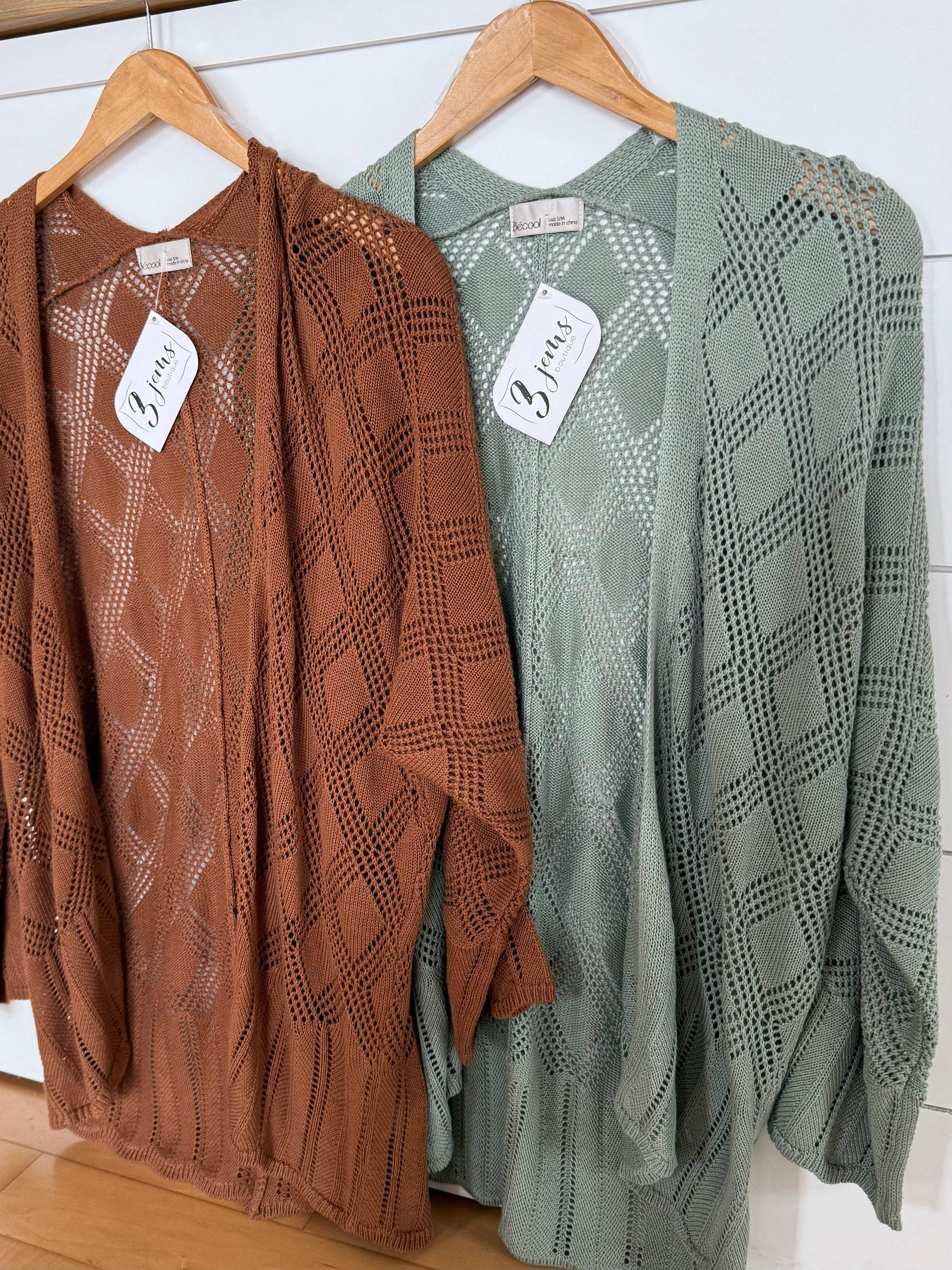 Scalloped Lessons Cardigan