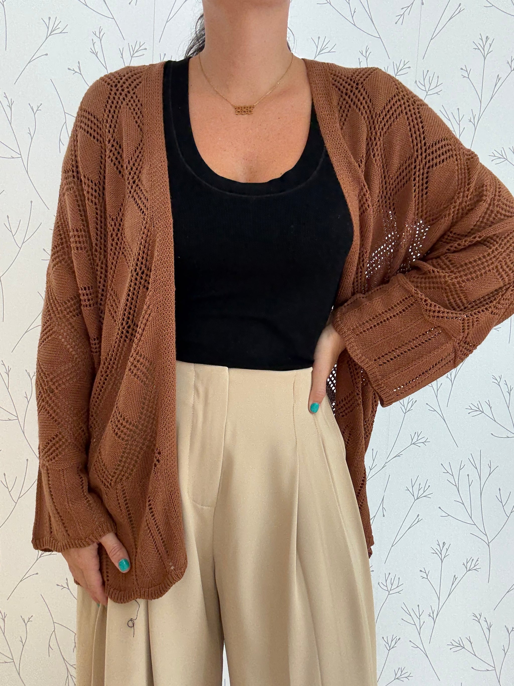 Scalloped Lessons Cardigan