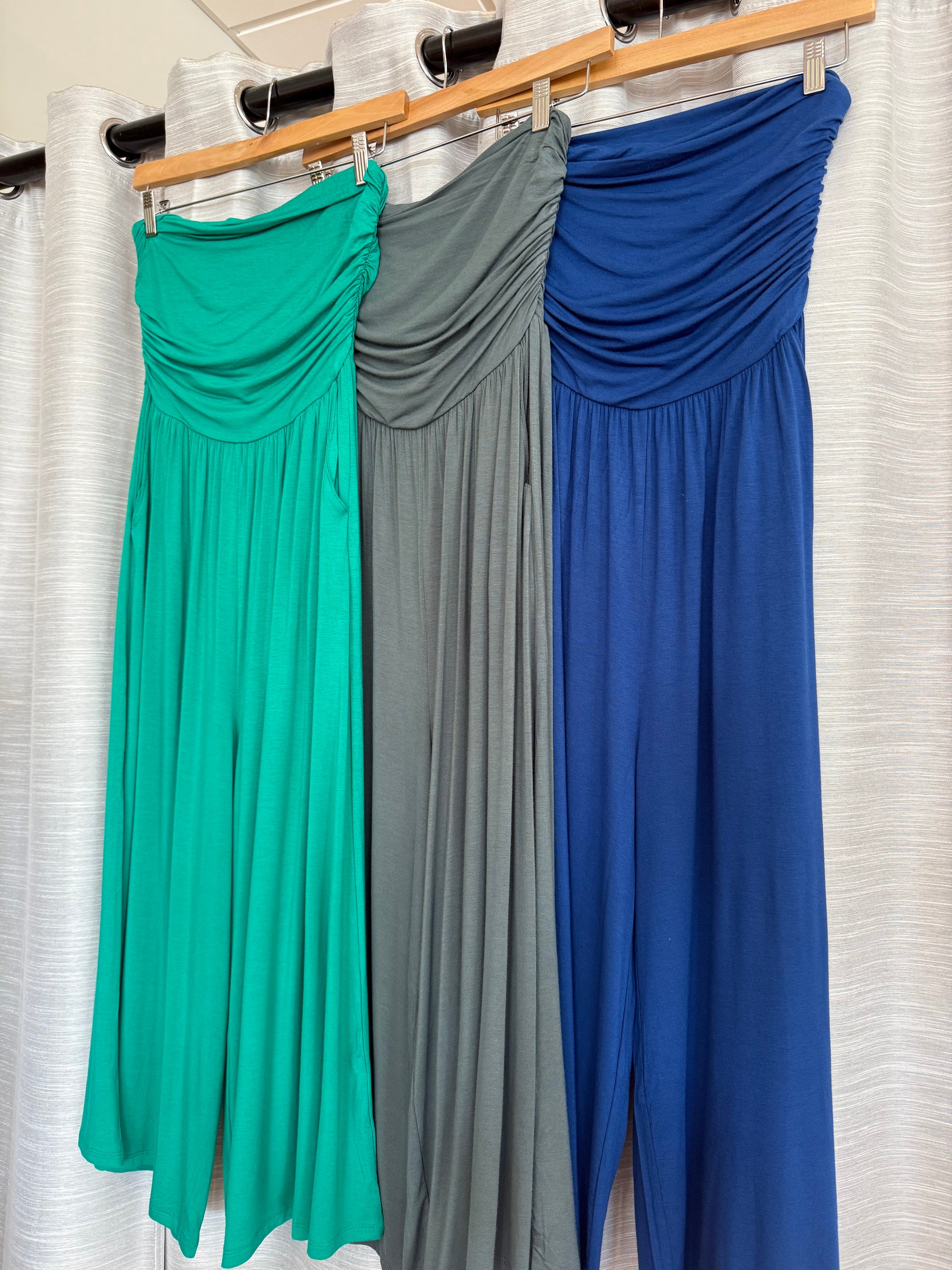 Double Layered Strapless Jumpsuit