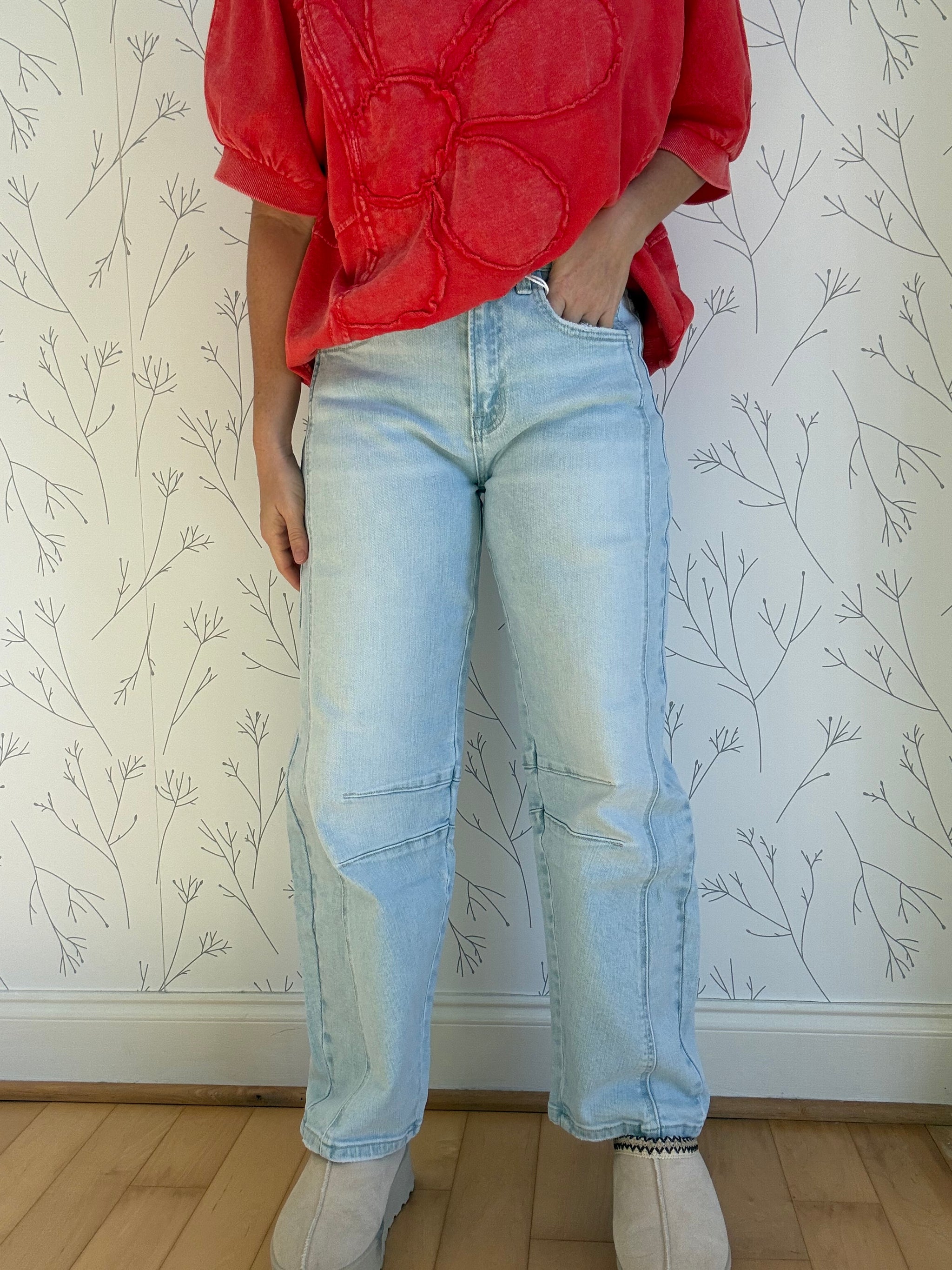 Northern Lights Barrel Jeans