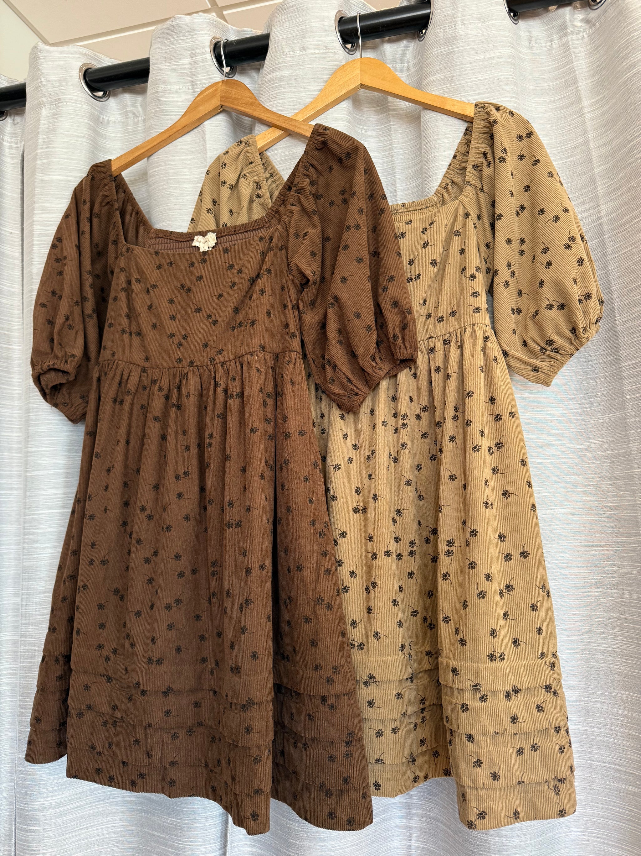 Fields Of Forever Corduroy Dress