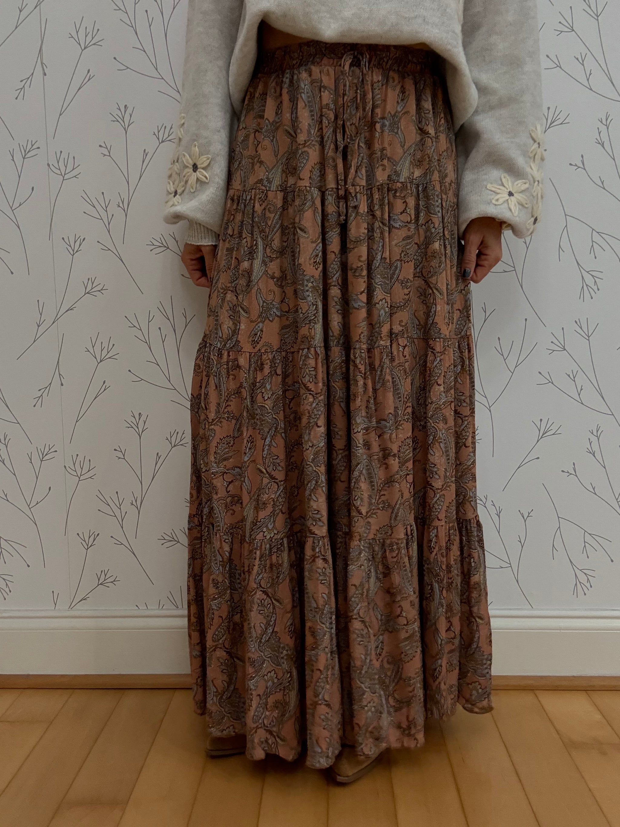 Autumn Fields Maxi Skirt