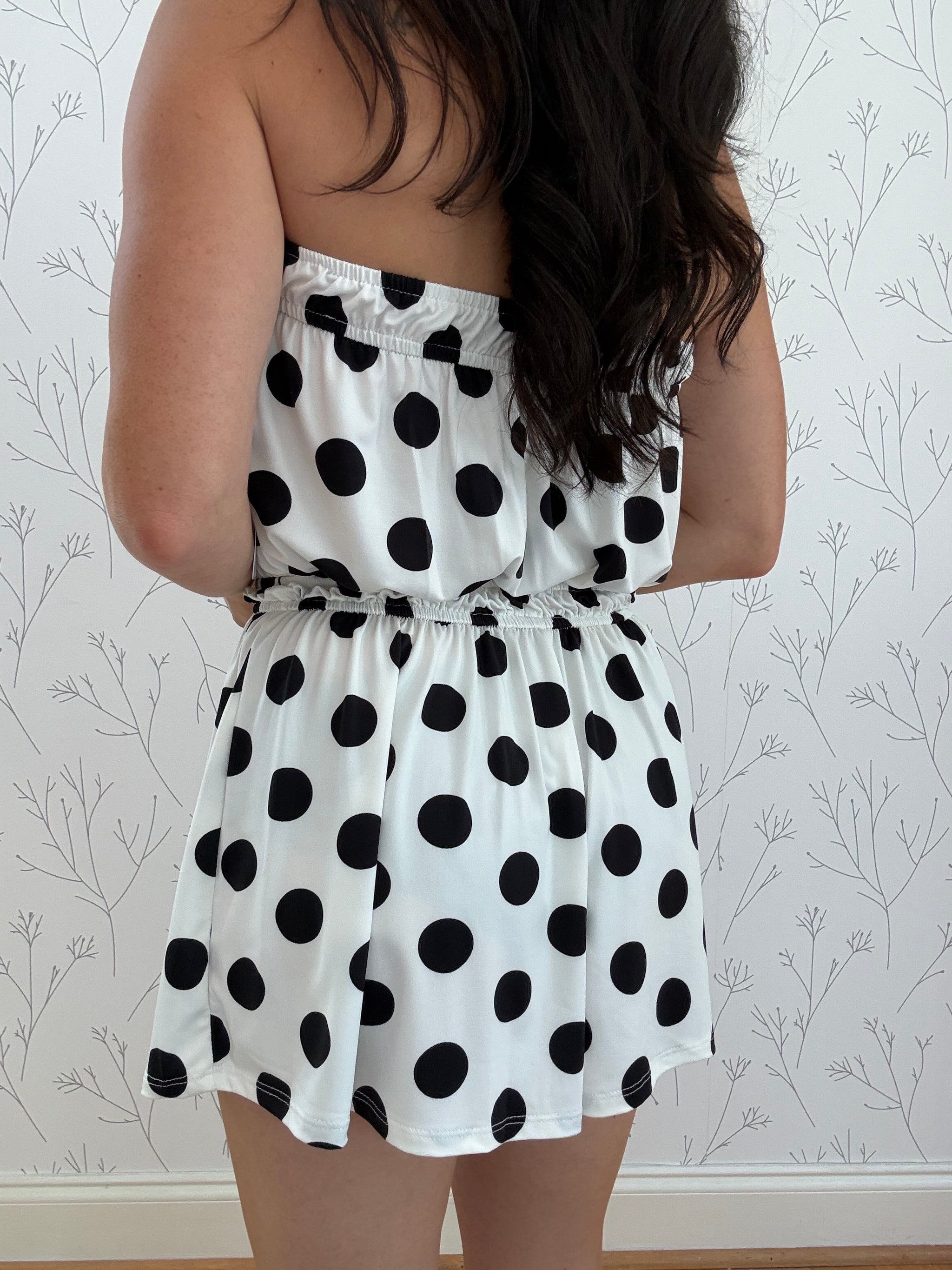 Weekend Dot Romper