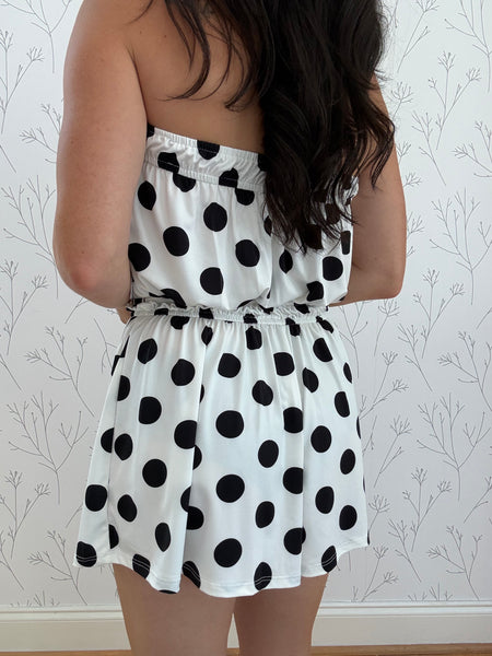 Weekend Dot Romper
