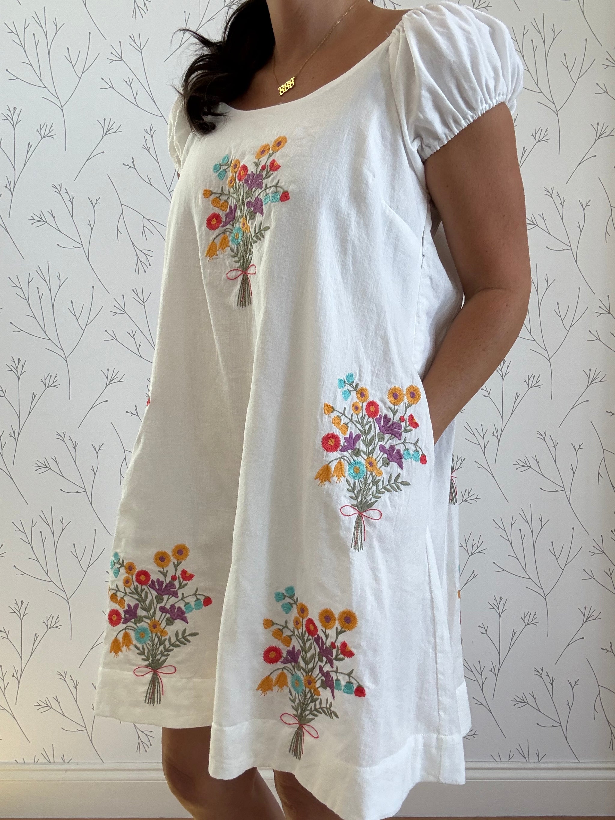 Cotton Blossom Mini Dress
