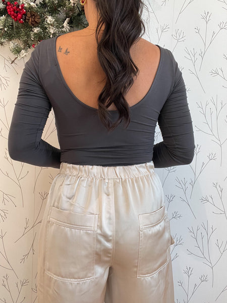 Scoop Back Bodysuit