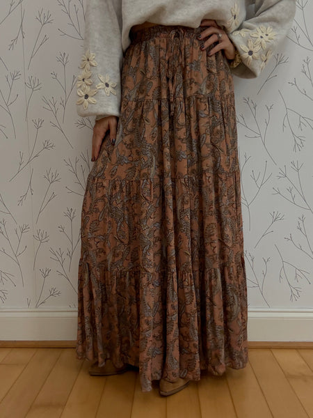Autumn Fields Maxi Skirt