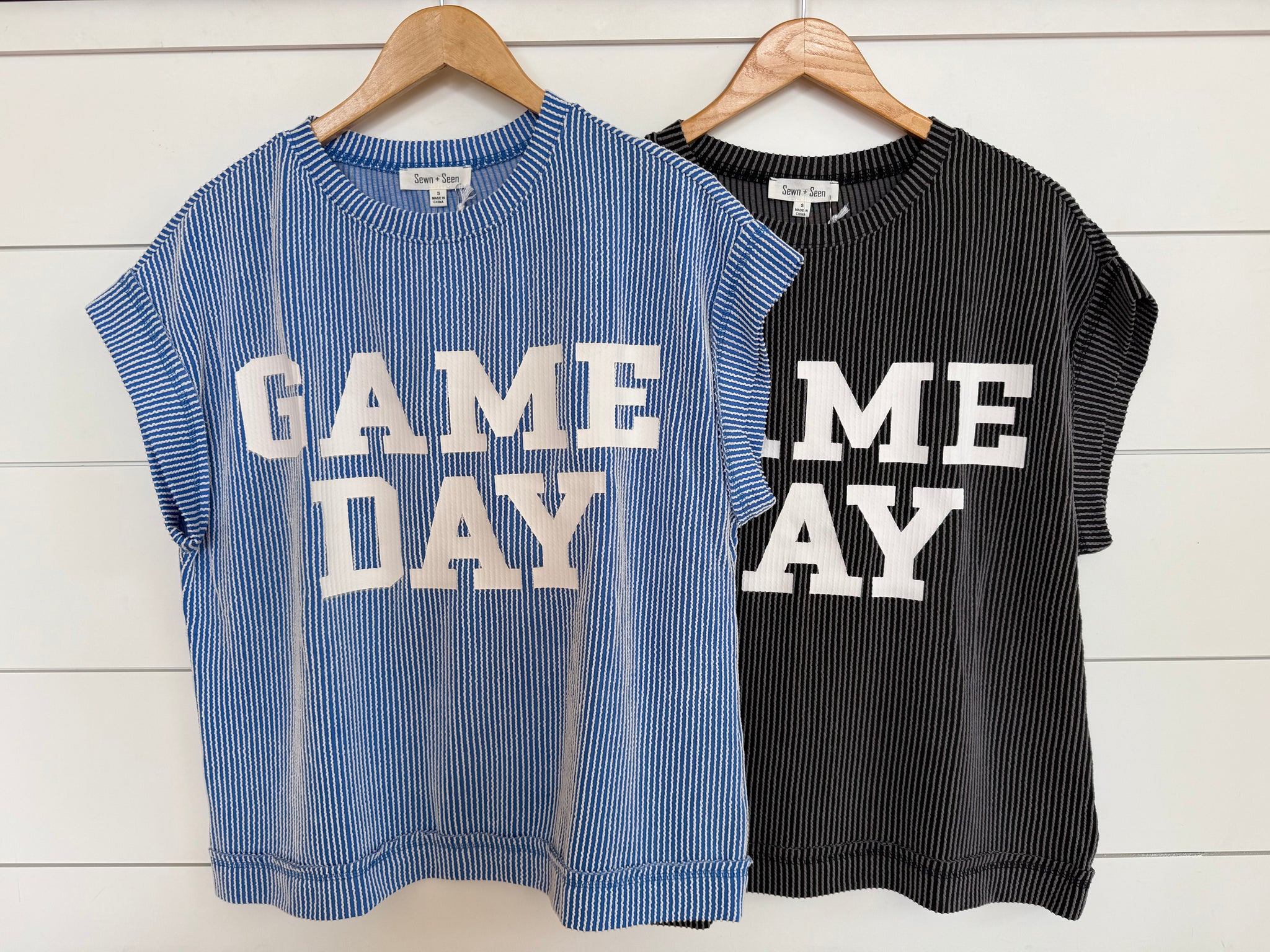 "Game Day" Ribbed Top
