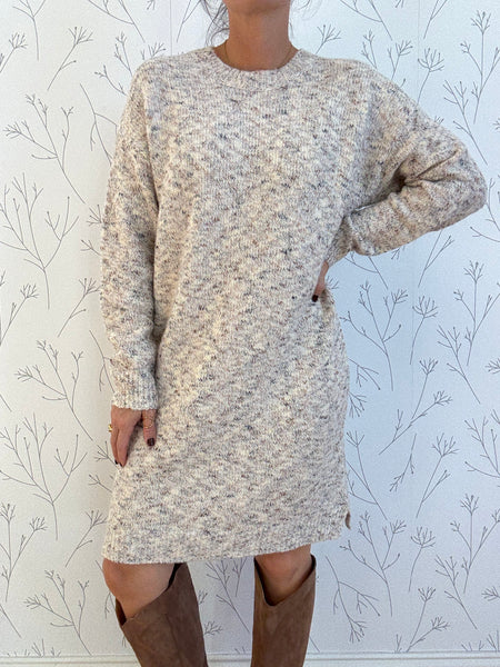 Warm Whimsy Sweater Dress
