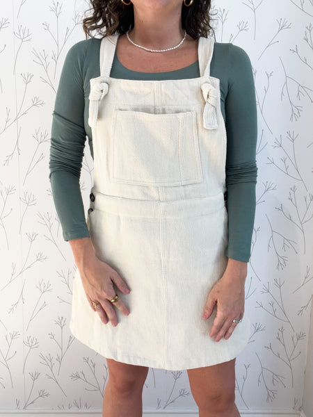 Textured Jumper Dress