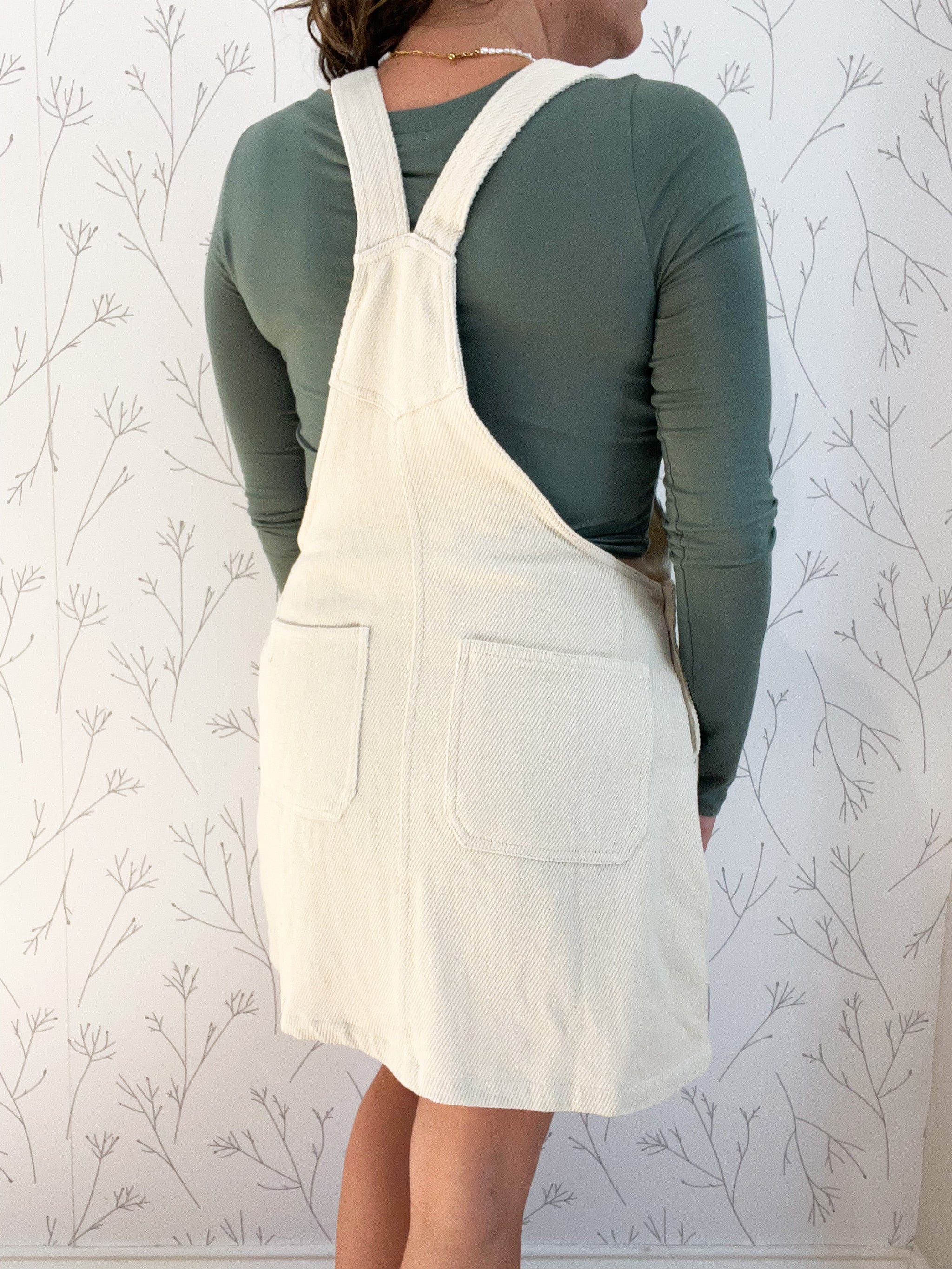 Textured Jumper Dress