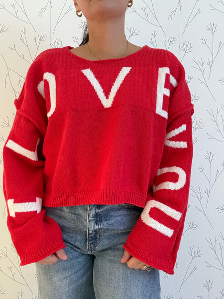 Stripe Pattern Sweater