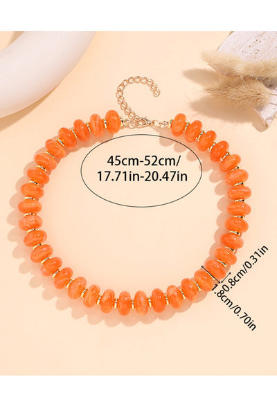 Irregular Beaded Necklace