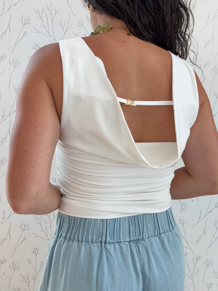 Sunset Silhouette Top