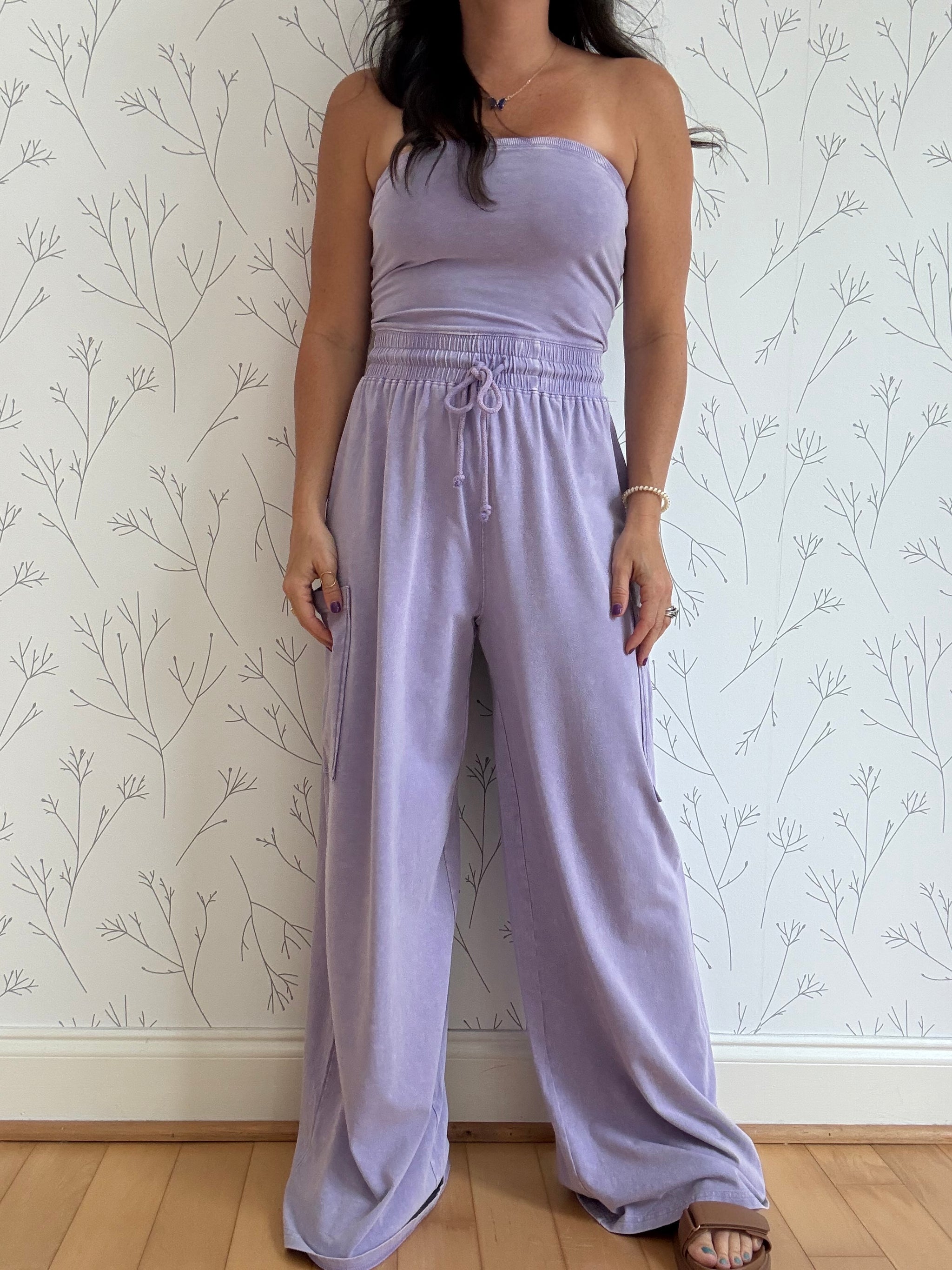 Sundaze Strapless Jumpsuit