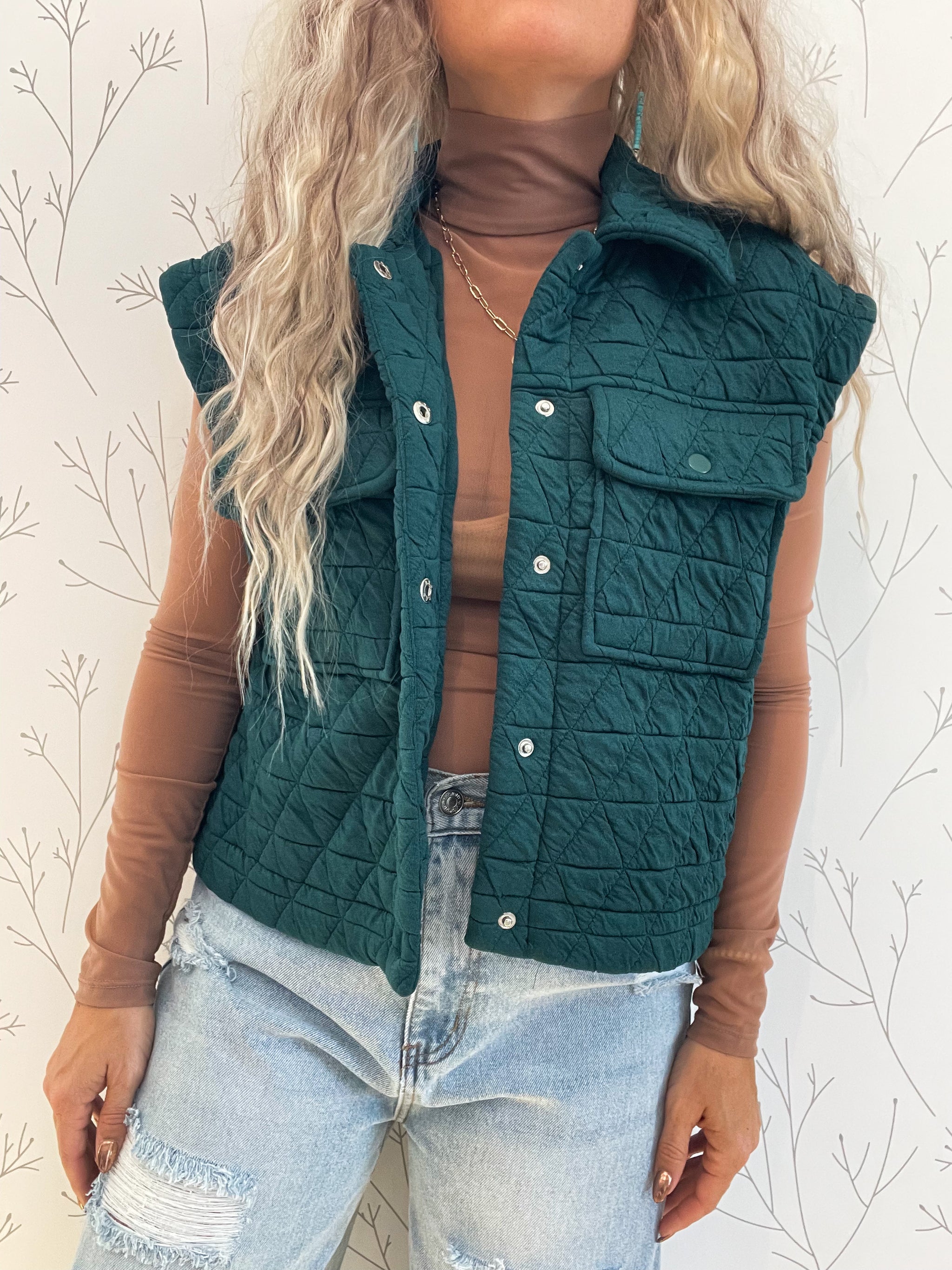 Quilted Lightweight Vest