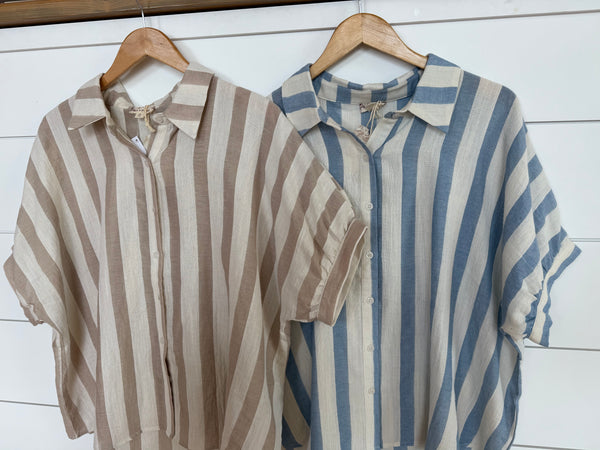 Coastal Stripes Top
