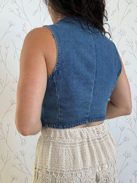 Downtown Denim Vest
