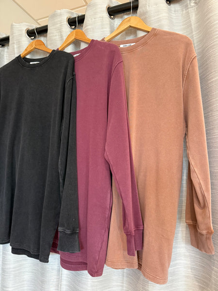 The Bonfire Sweatshirt Mini Dress