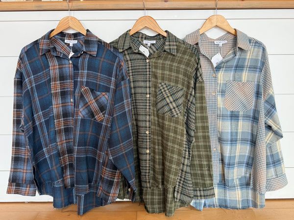 Flannel & Fig Button Down Top