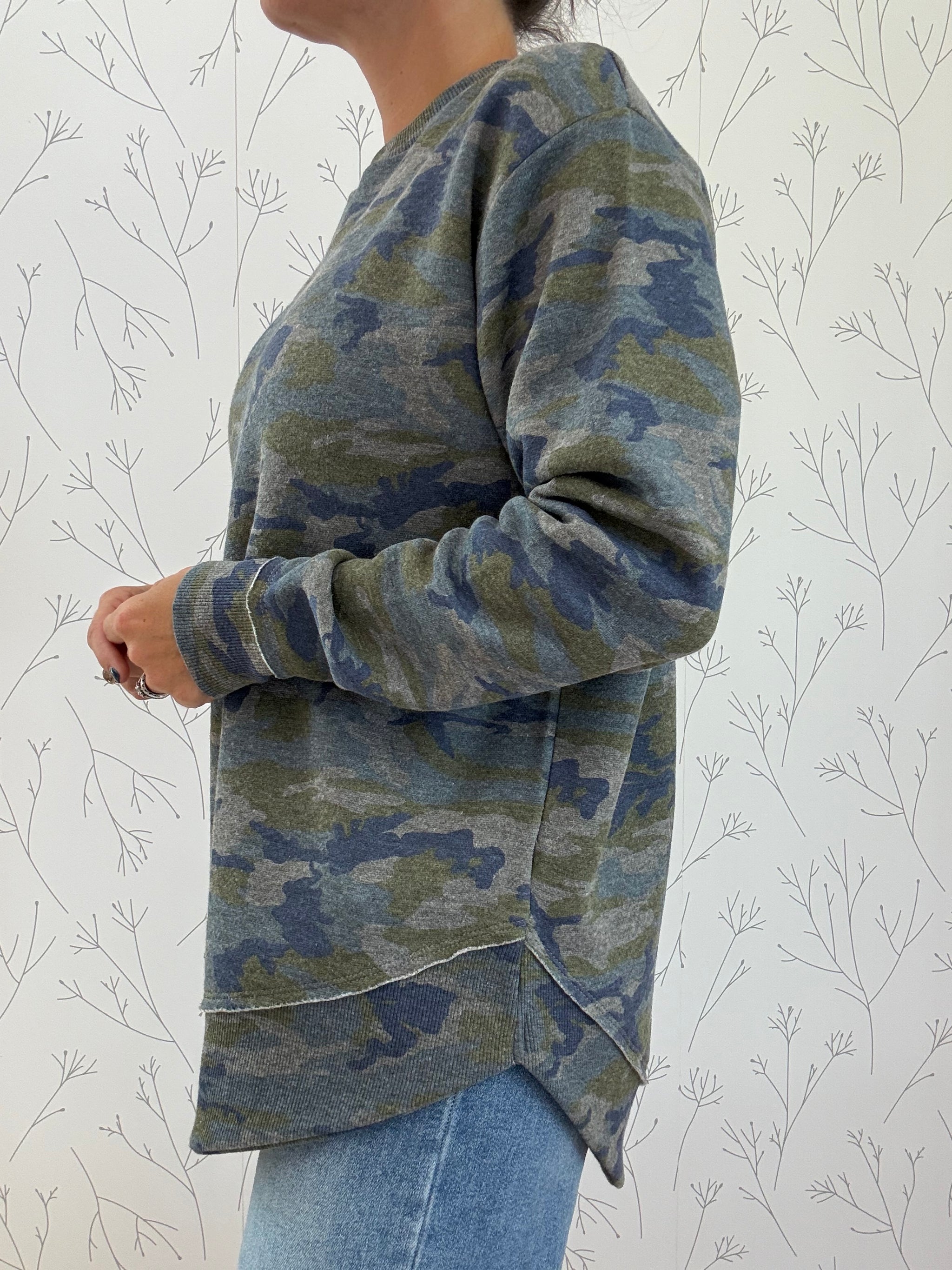 Camo Cozy Pullover