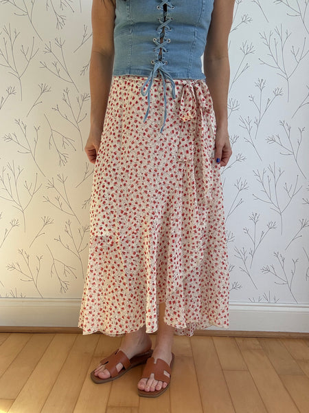 Petal Parade Maxi Skirt