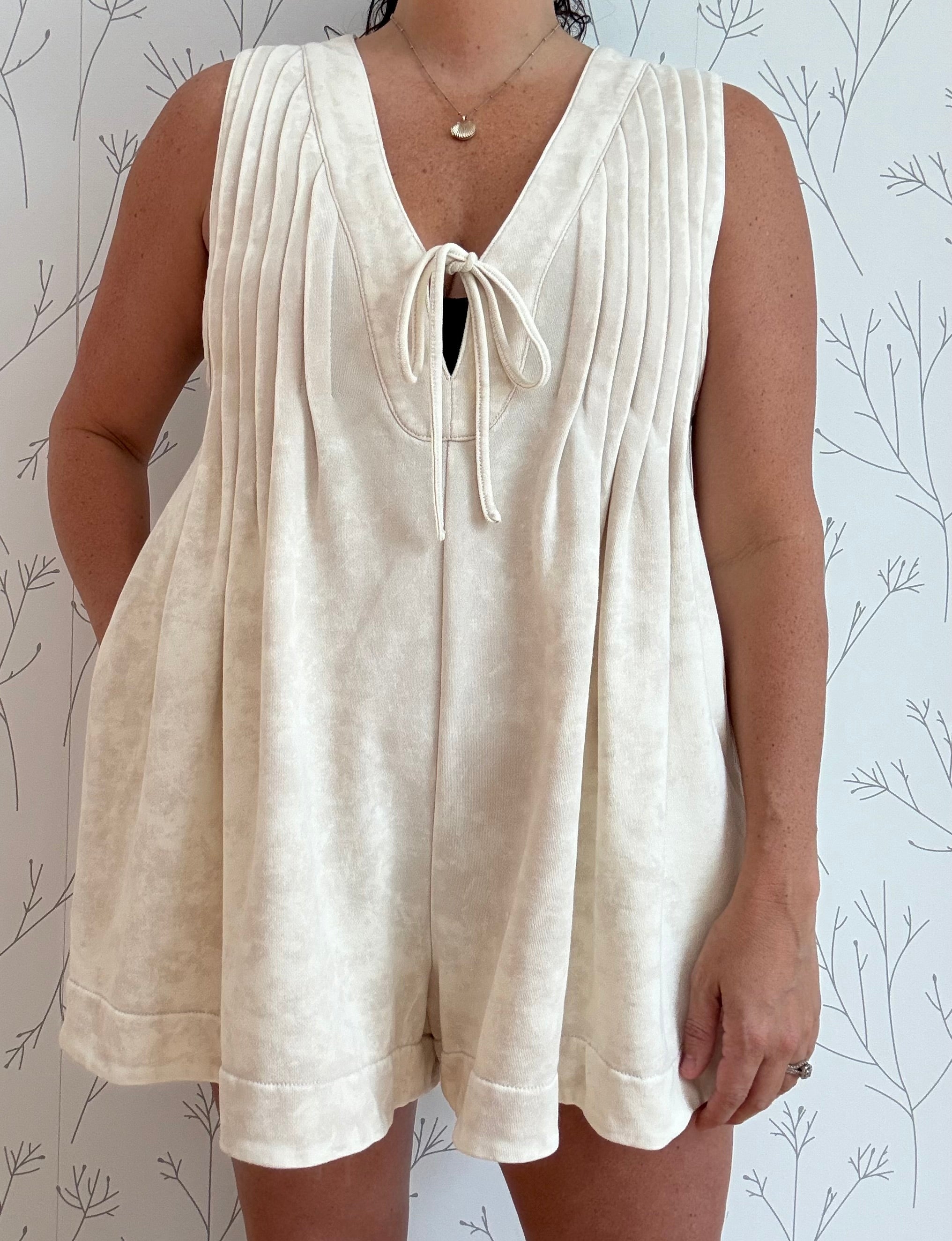 Summer Glow Sleeveless Romper