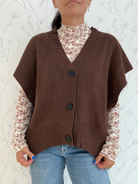 The Harvest Sleeveless Cardigan