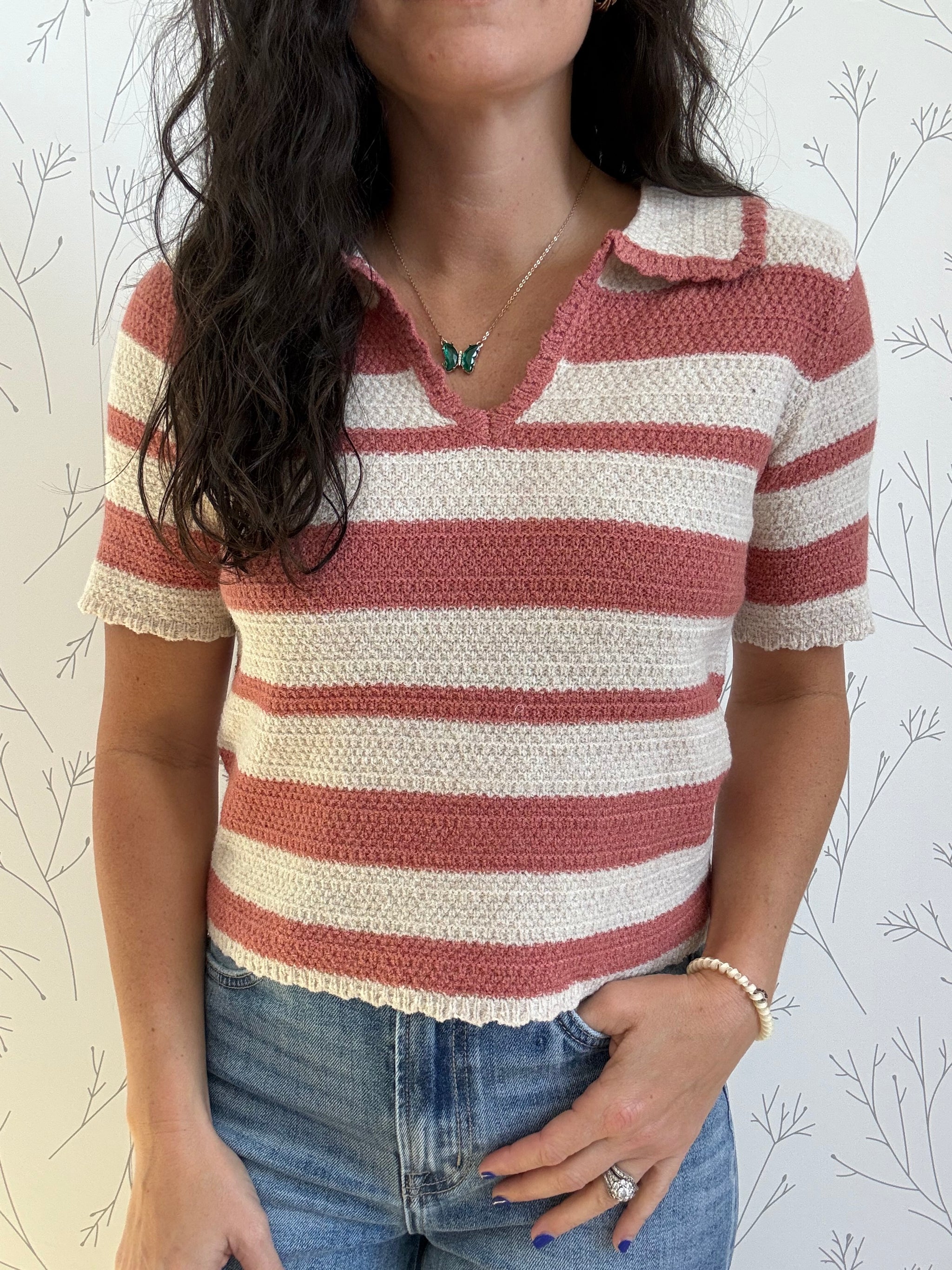The Modern Stripe Top