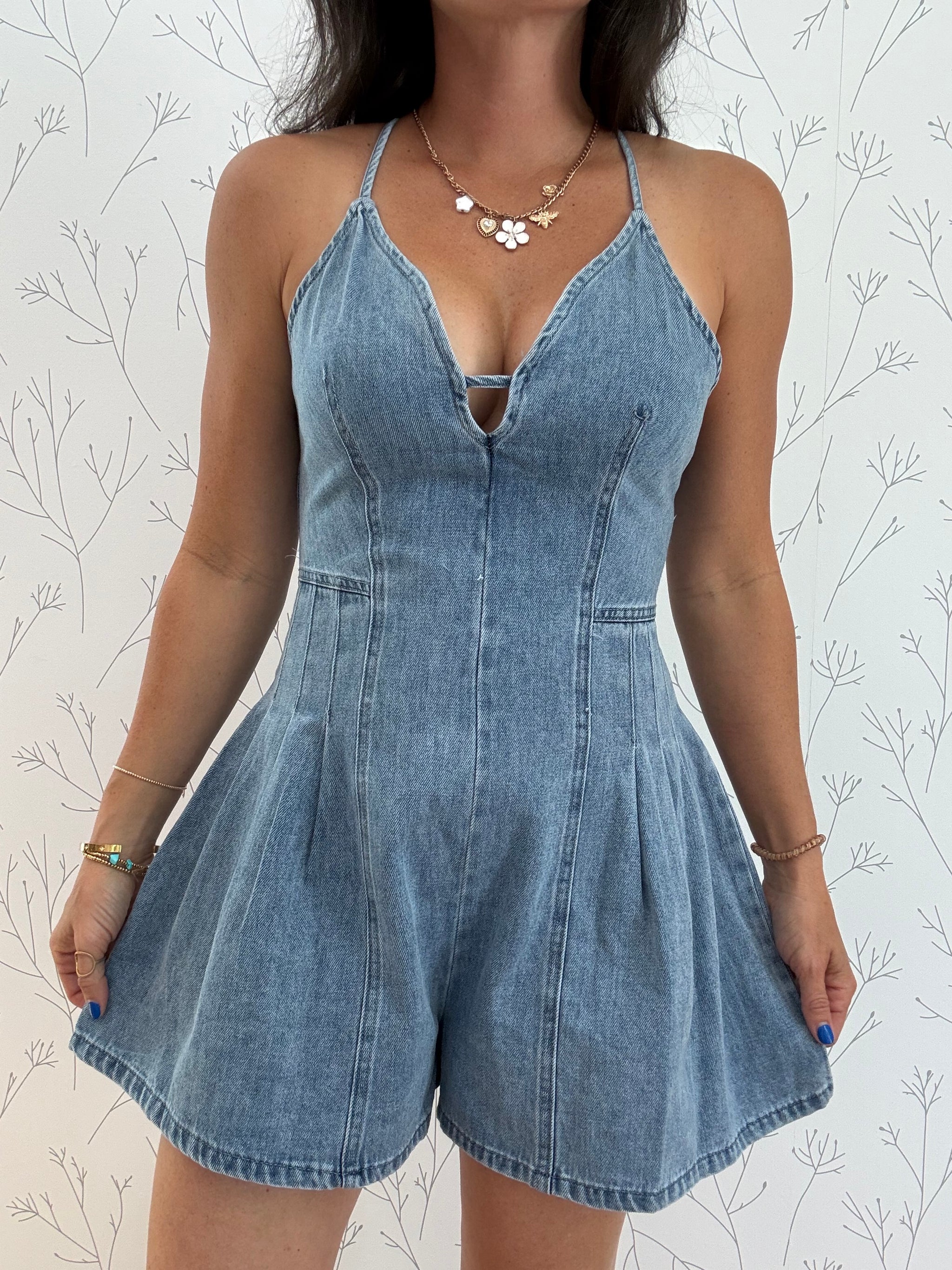 Urban Cowgirl Romper