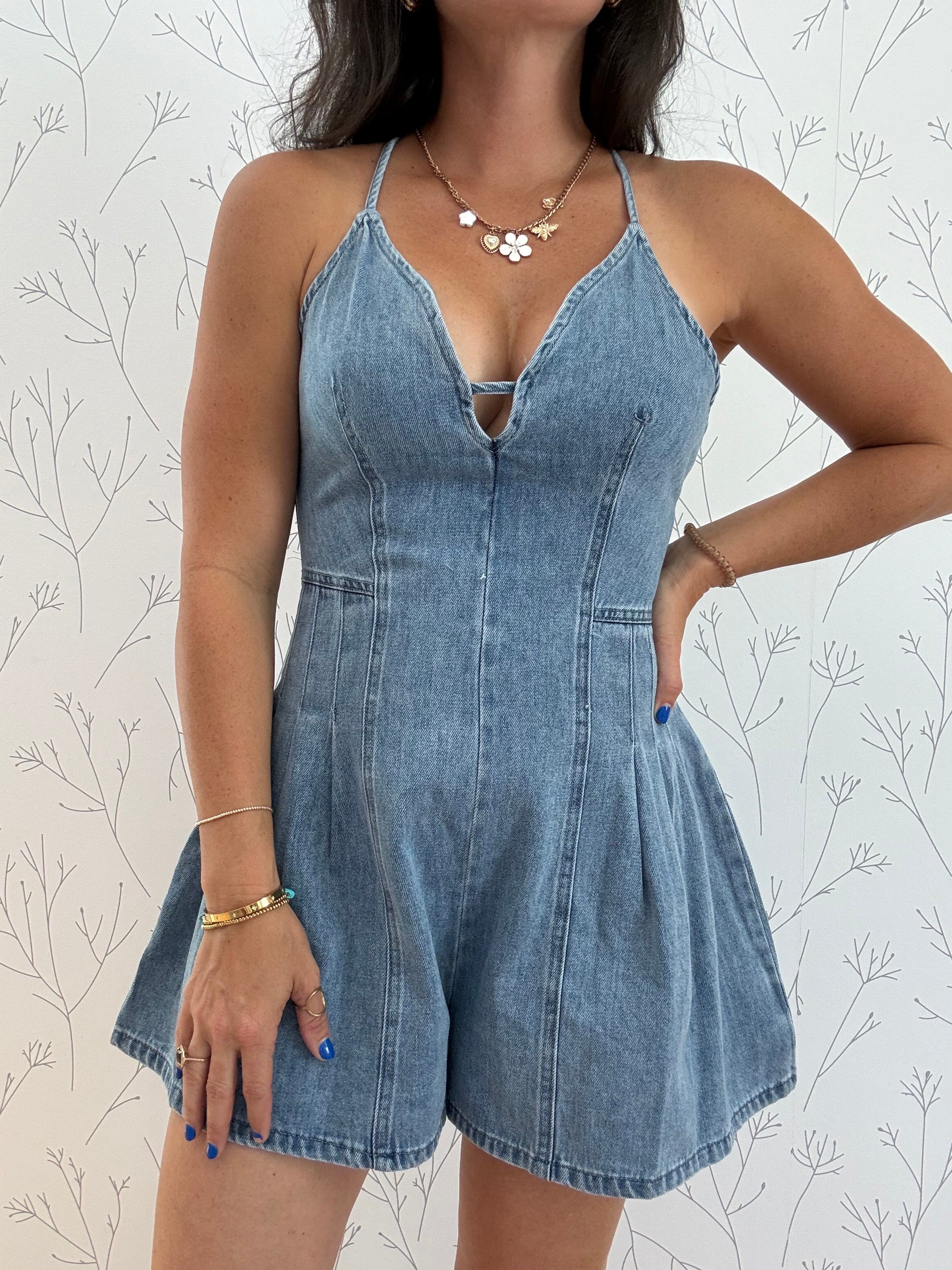 Urban Cowgirl Romper