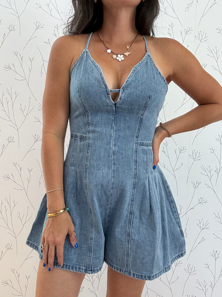 Urban Cowgirl Romper