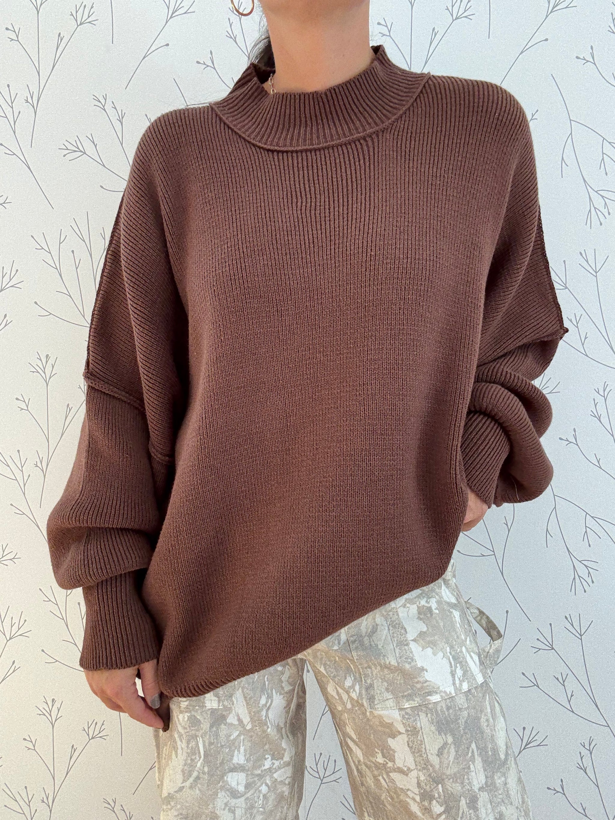 Sparks Fly Oversized Sweater