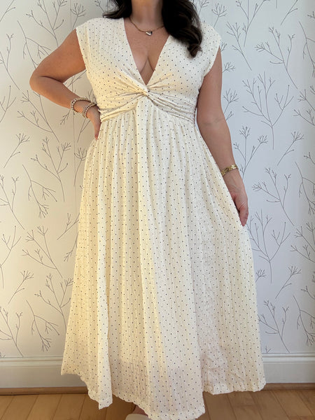 Dottie Delight Maxi Dress