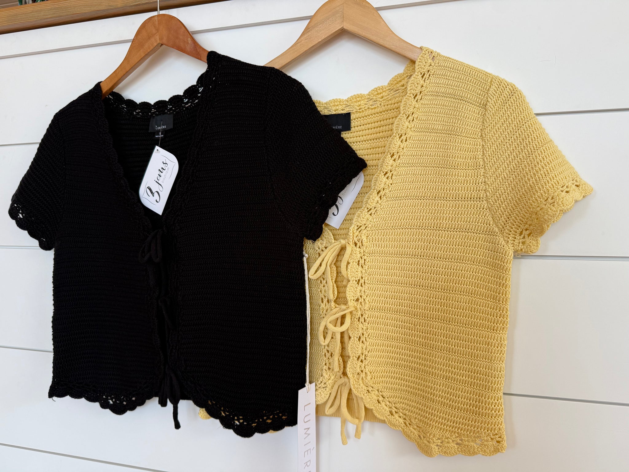 Sunset Stitch Crochet Tie Top