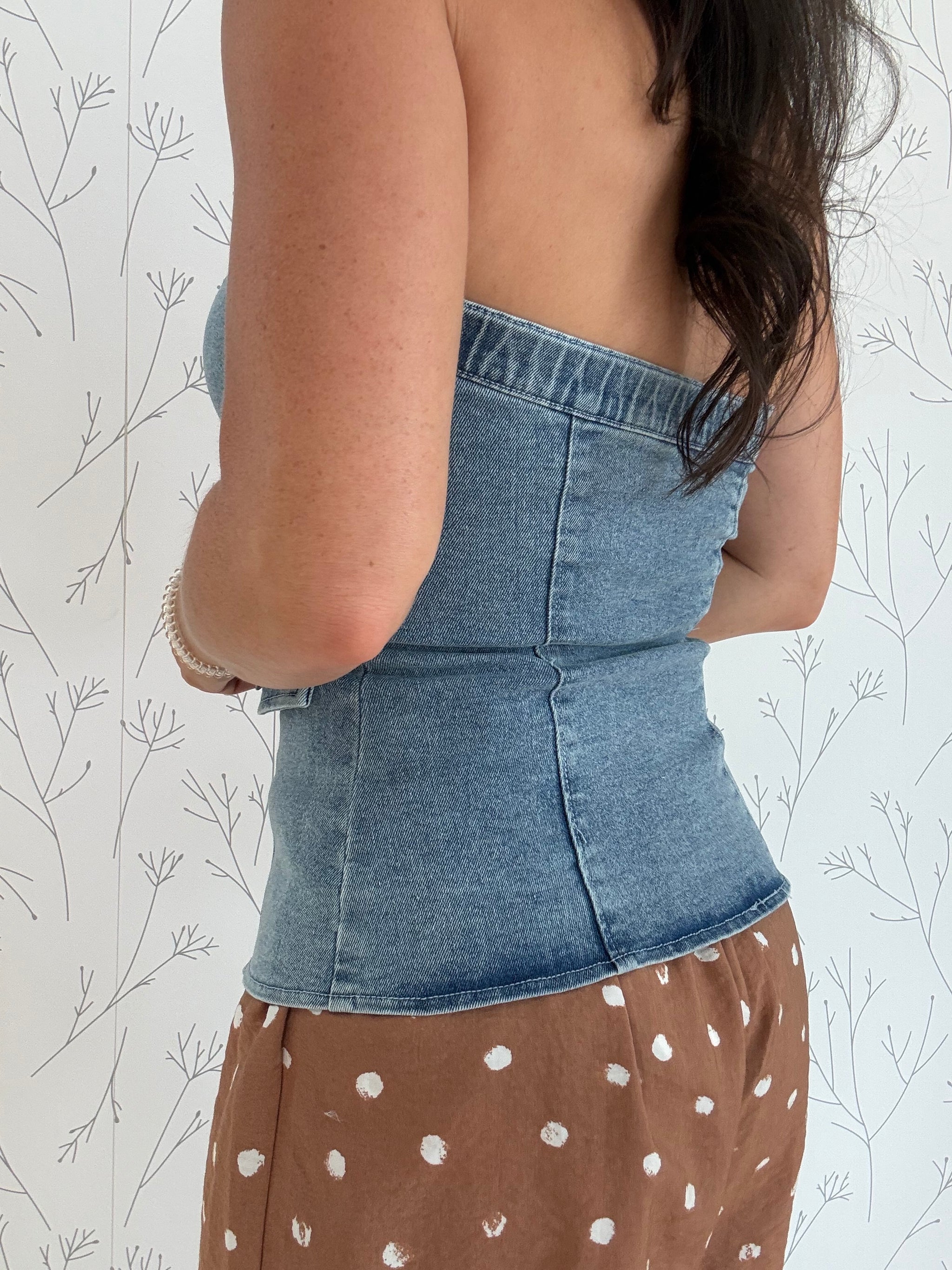 Midnight Rodeo Denim Top