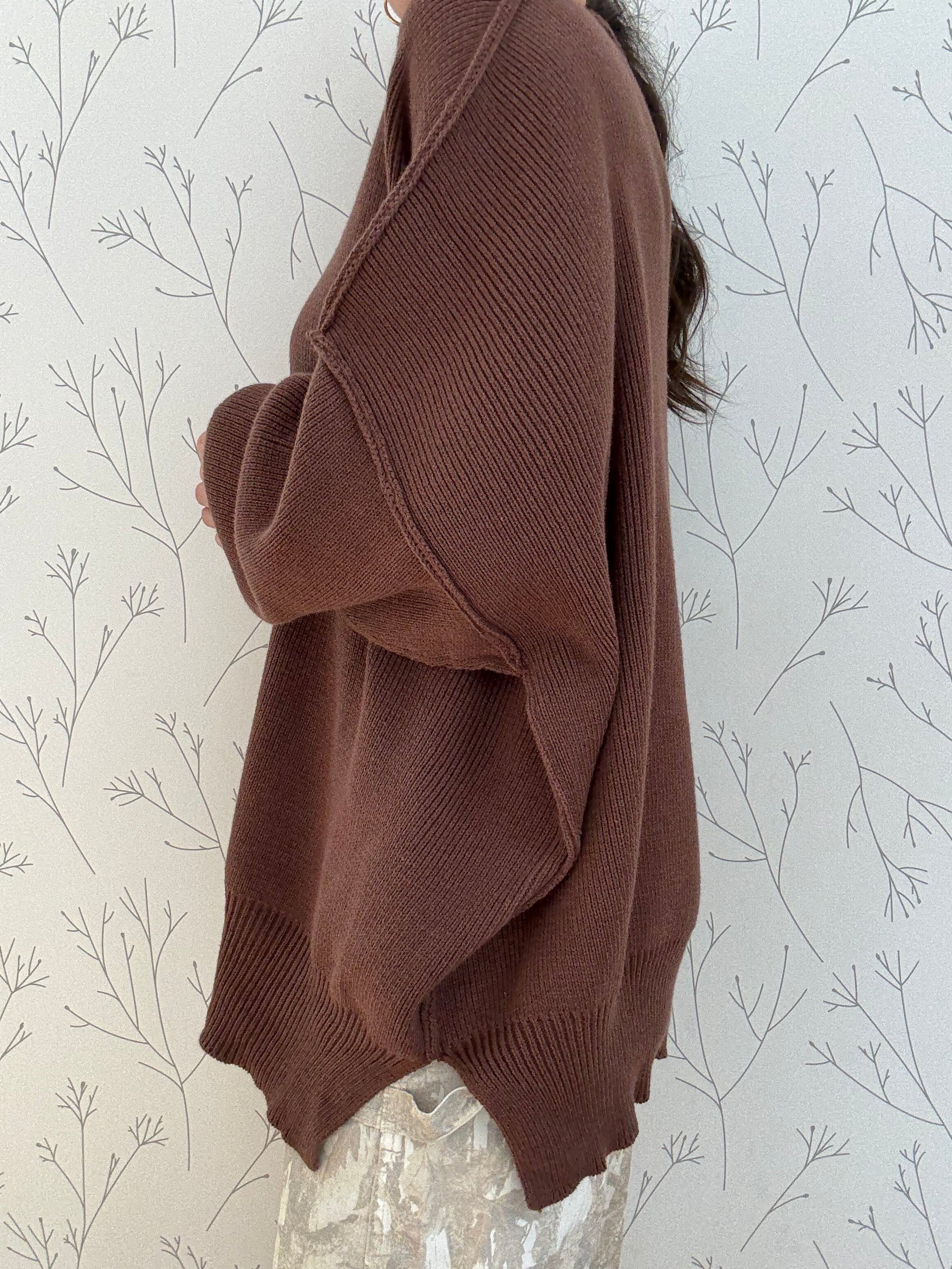 Sparks Fly Oversized Sweater