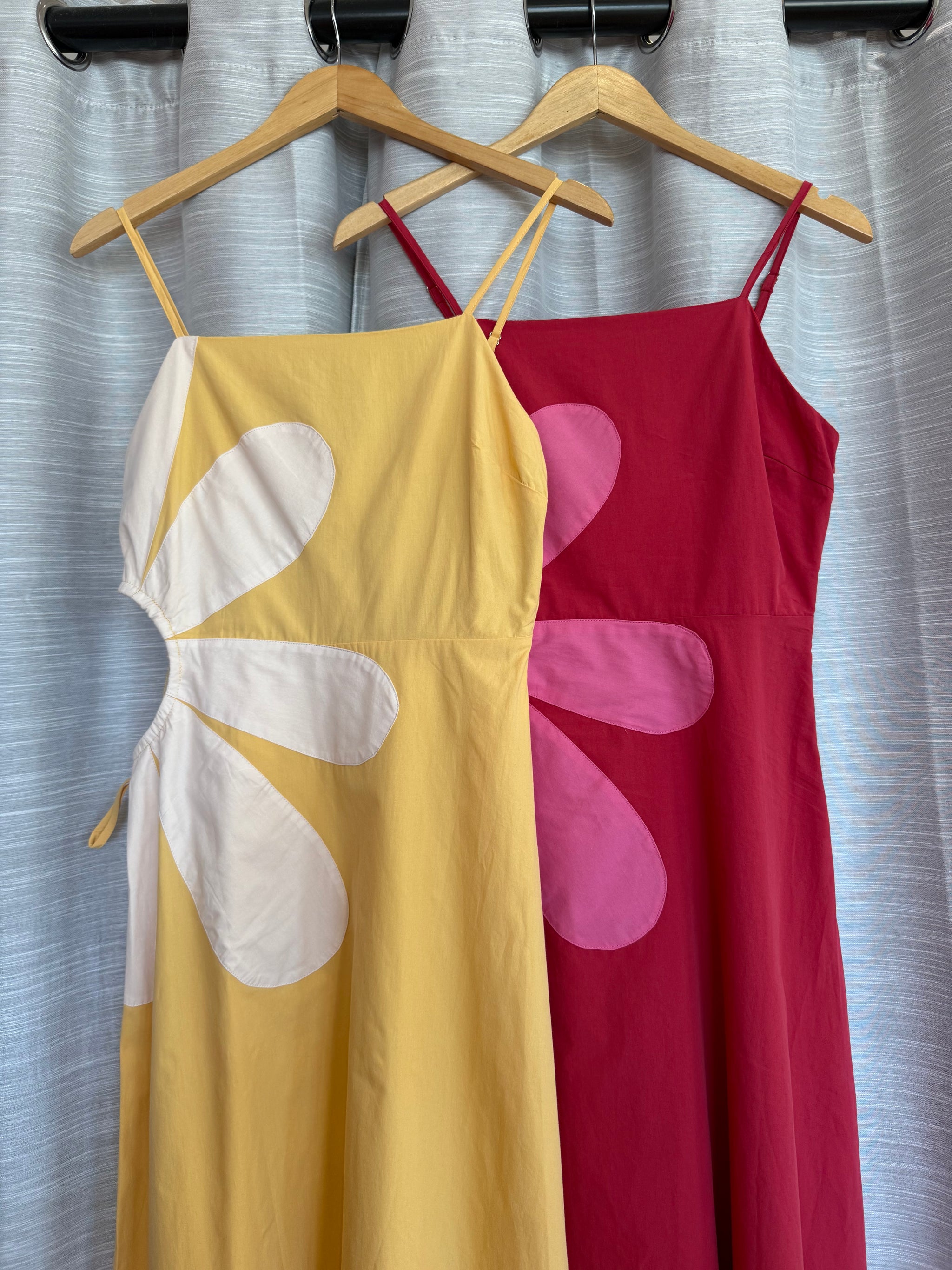 Petal Pop Cutout Midi