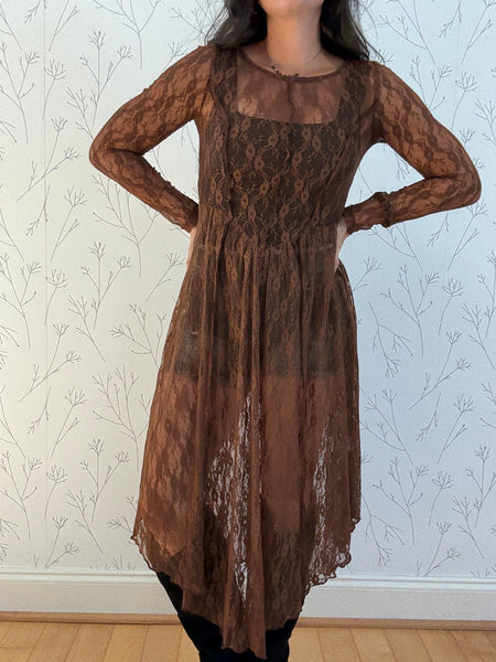 Amber Layers Lace Dress