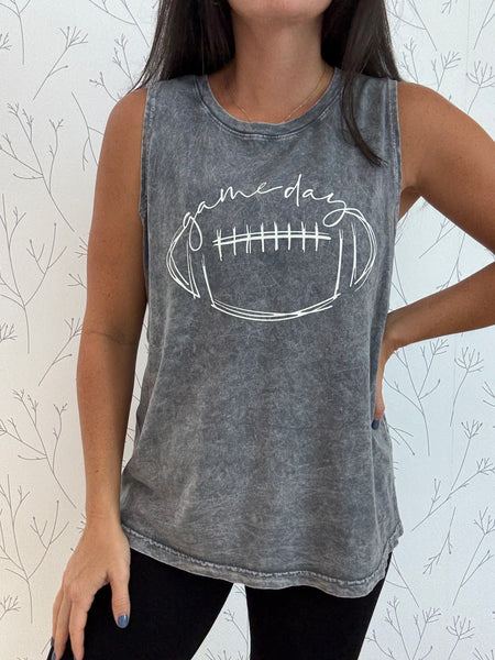 Cutoff Game Day Muscle Tank
