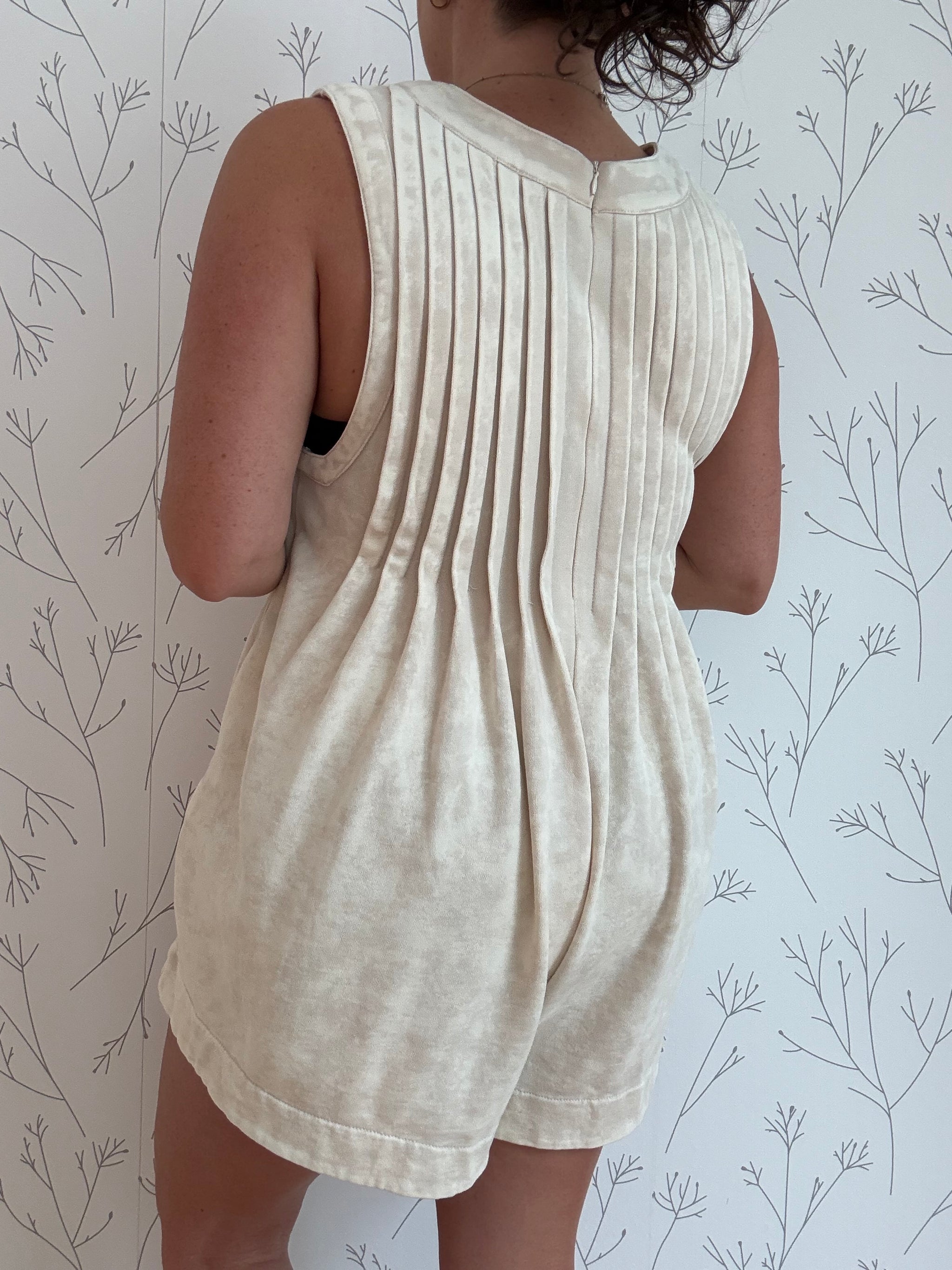 Summer Glow Sleeveless Romper