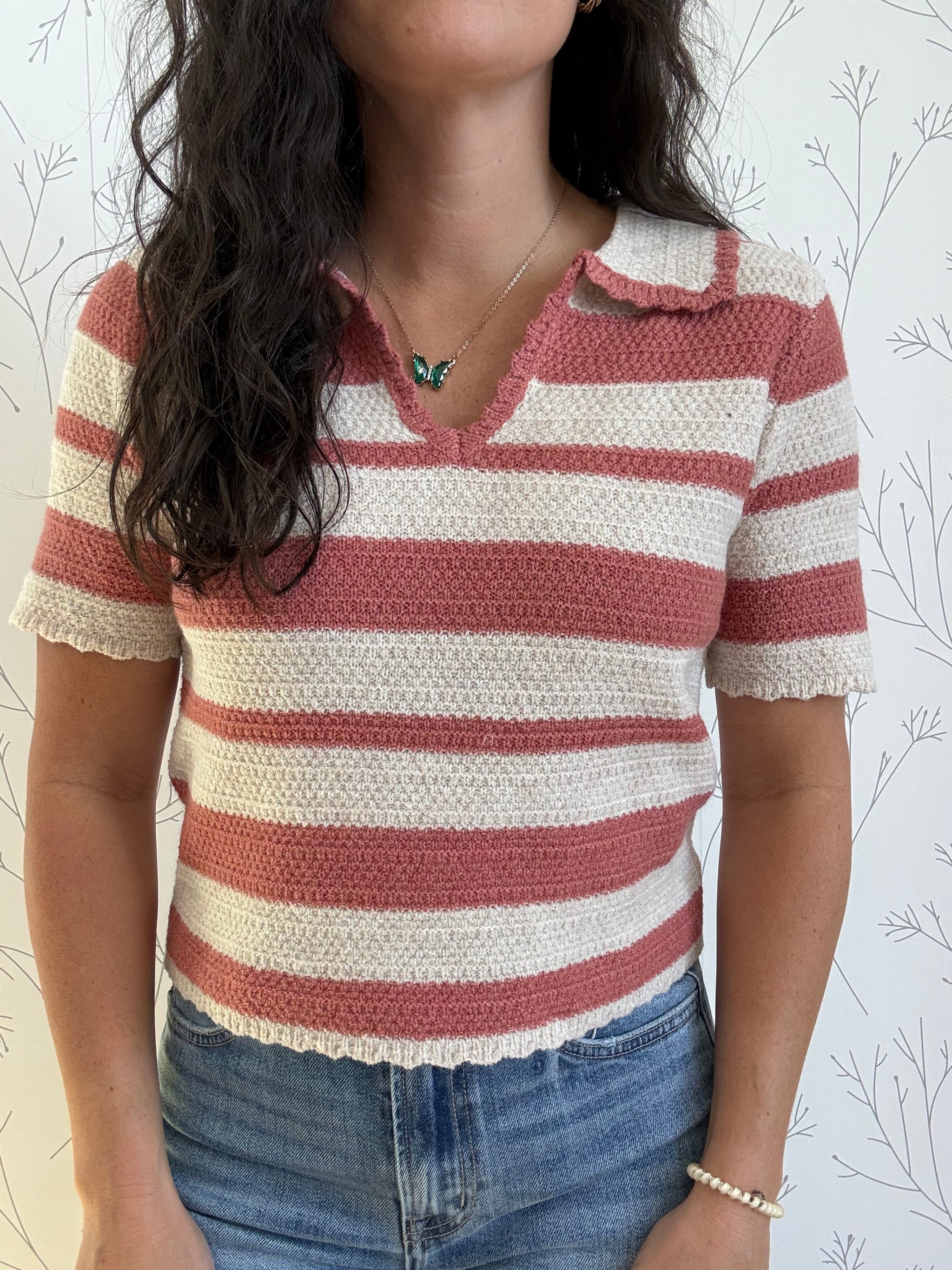 The Modern Stripe Top