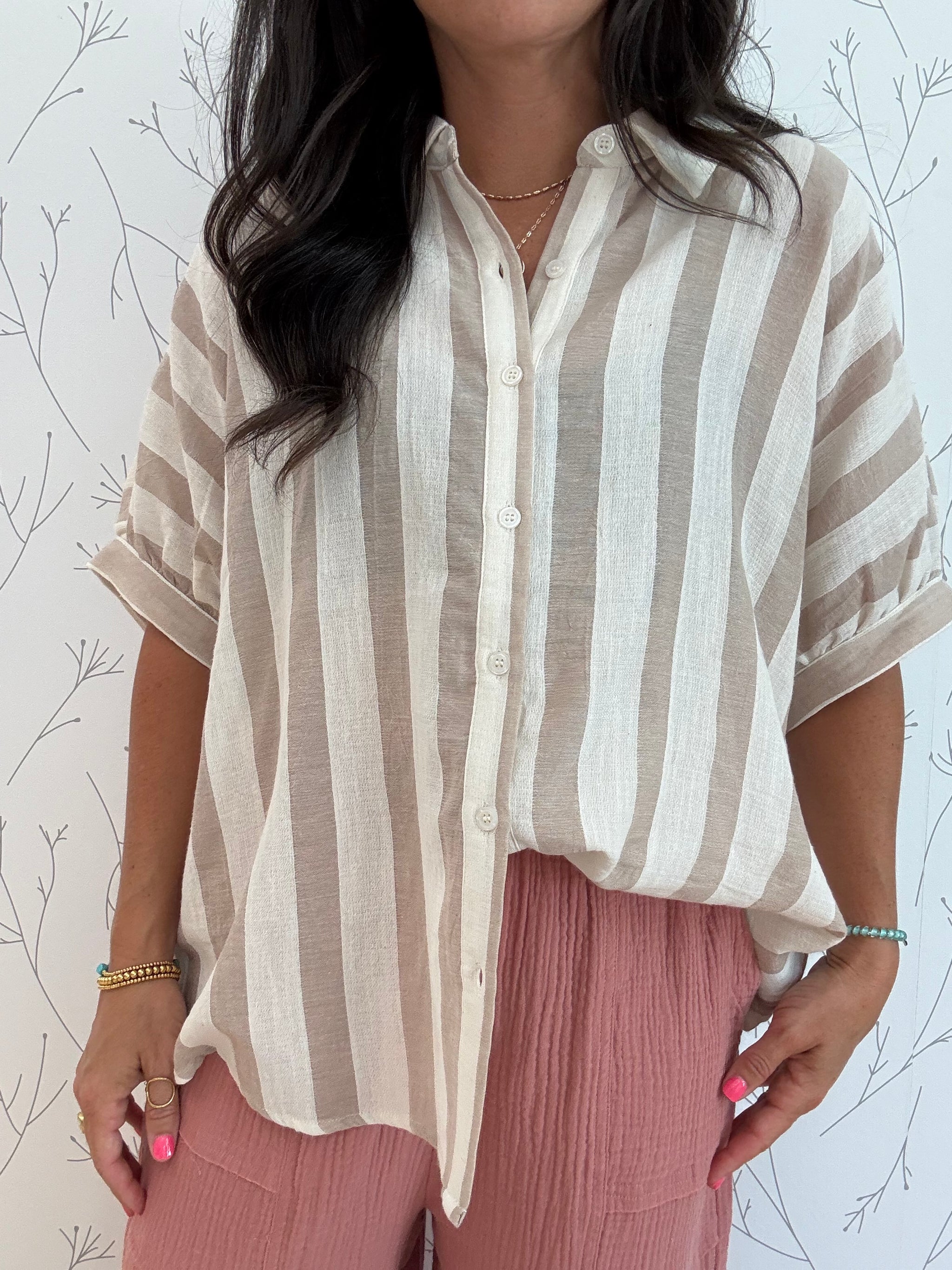 Coastal Stripes Top