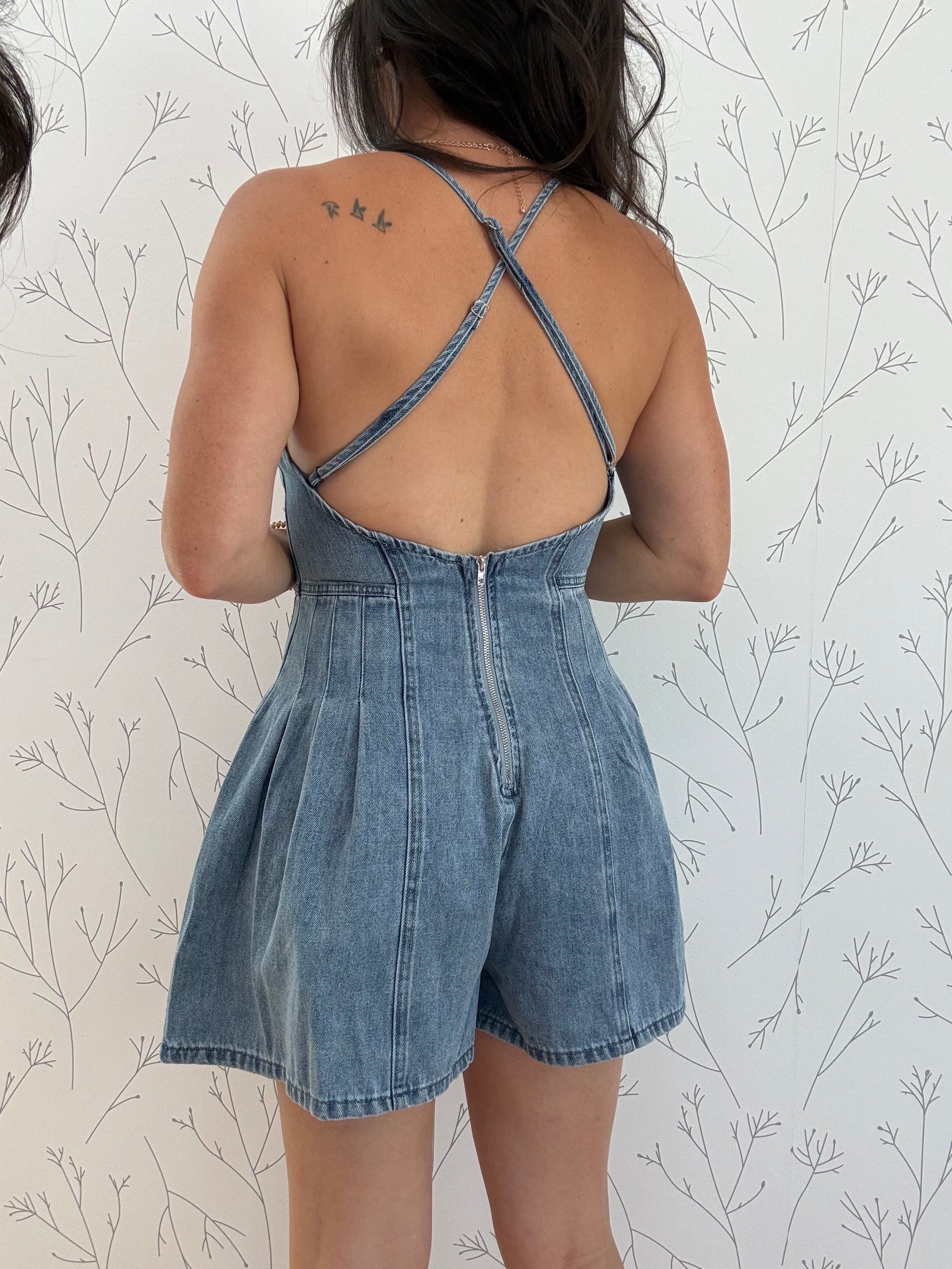 Urban Cowgirl Romper