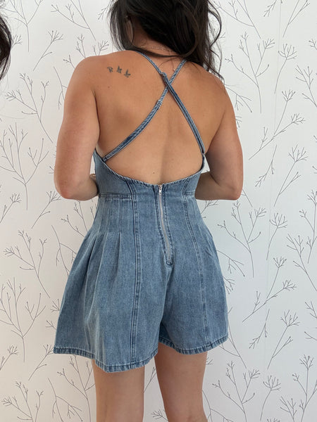 Urban Cowgirl Romper
