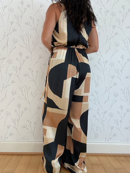 Midnight Taupe Jumpsuit
