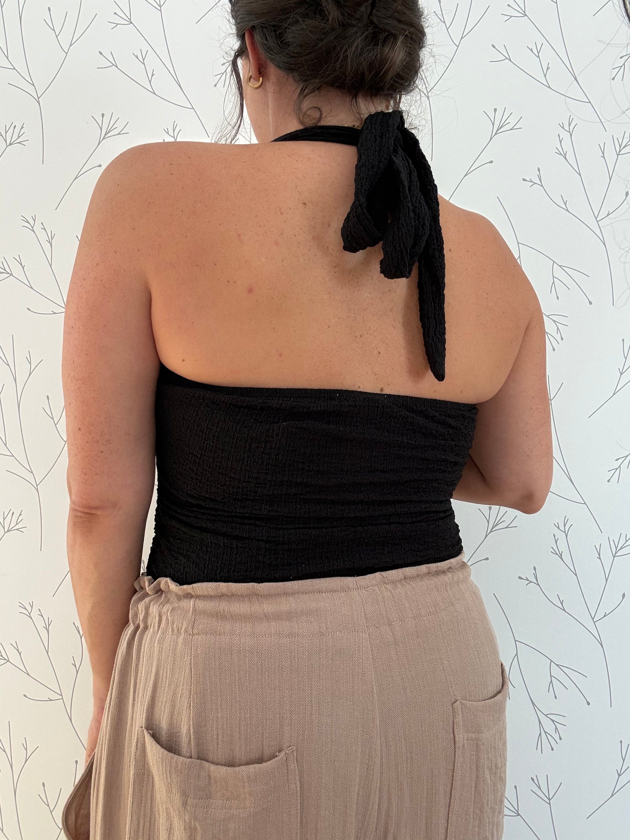 Shoreline Charm Halter Top