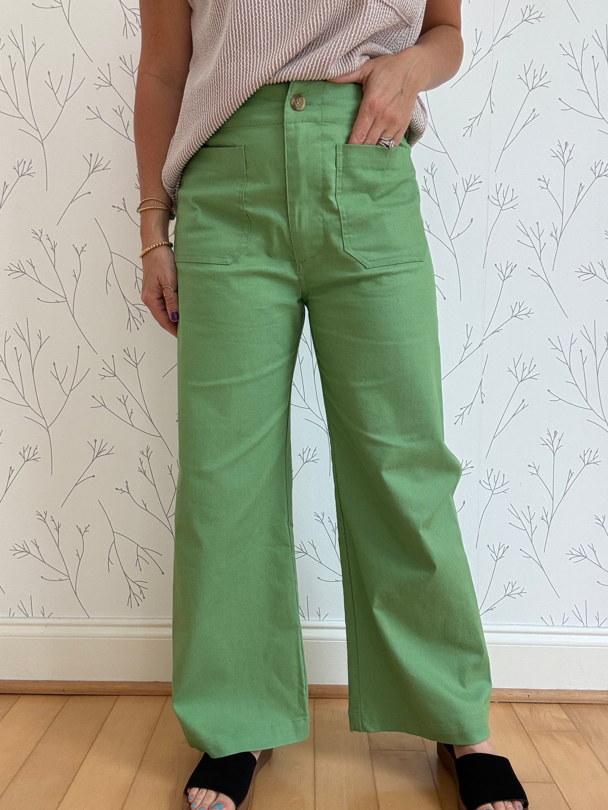 Sunburst Ankle Crops